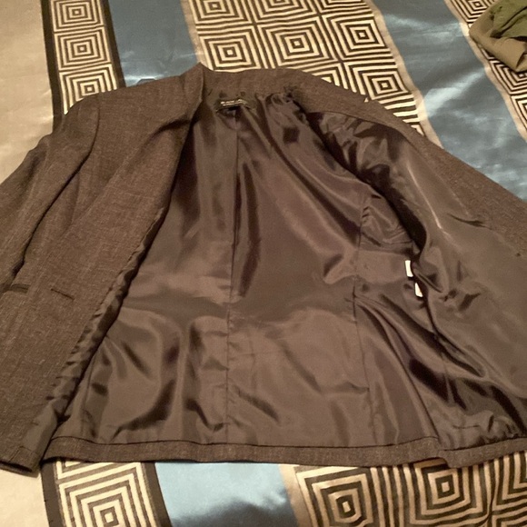 Black Label vintage 90’s lined black blazer size 14 - Picture 8 of 13